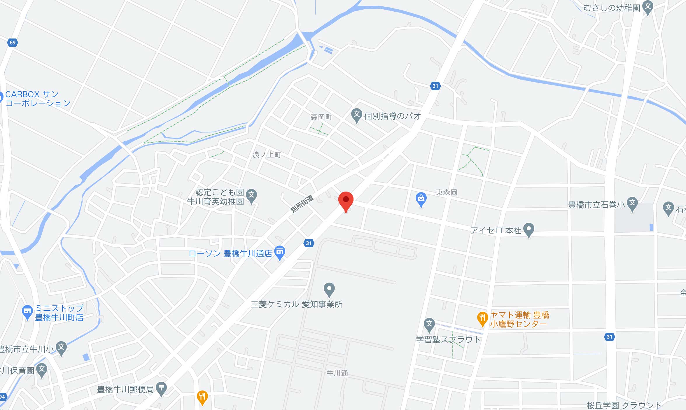 豊橋店地図